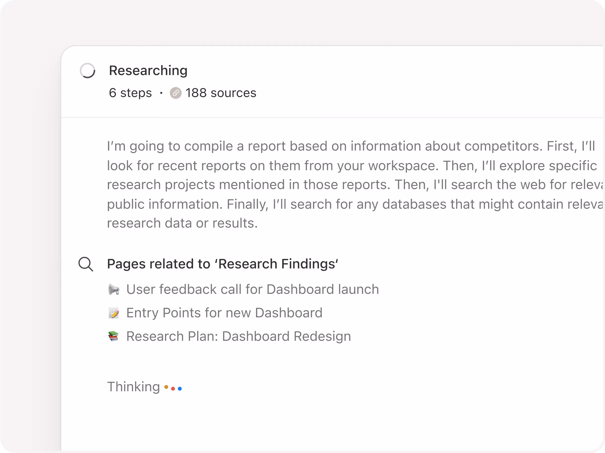 Recherche untersuchen (kompakt)
