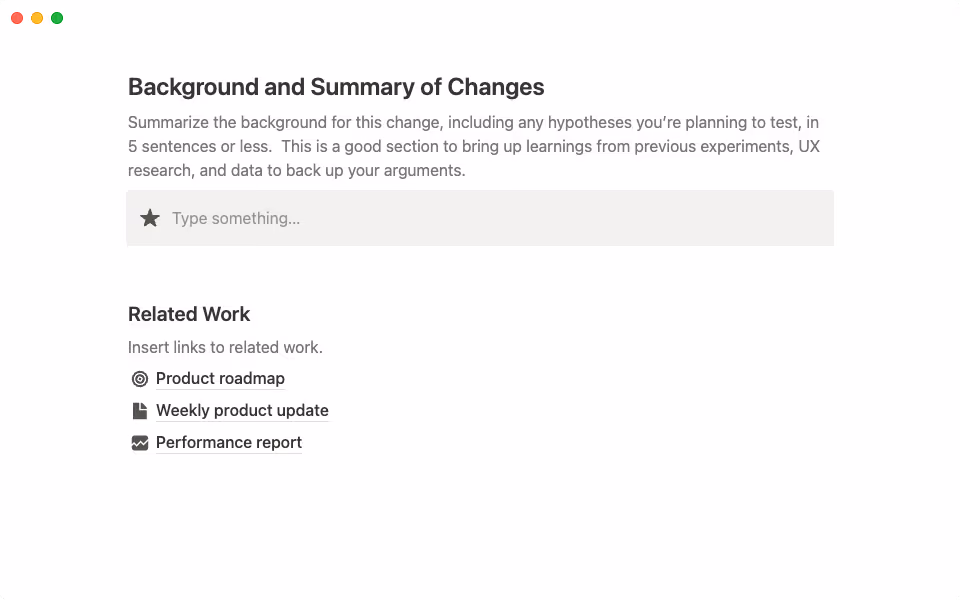Summarize your hypothesis and include links to previous, relevant work.