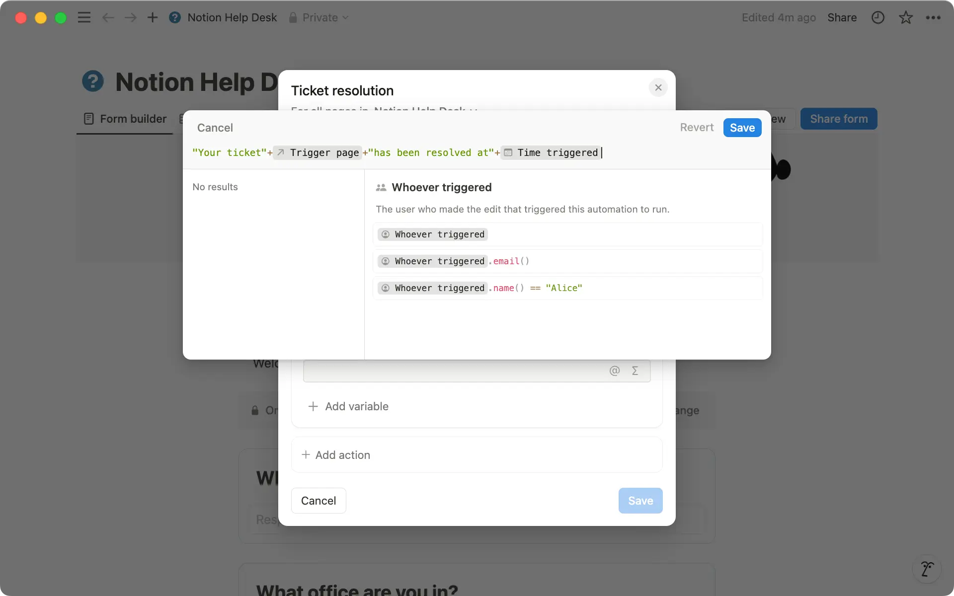Verwende „+“ -Zeichen, um deine Formel aneinander zu reihen. Wenn deine Formel falsch ist, wird sie rot