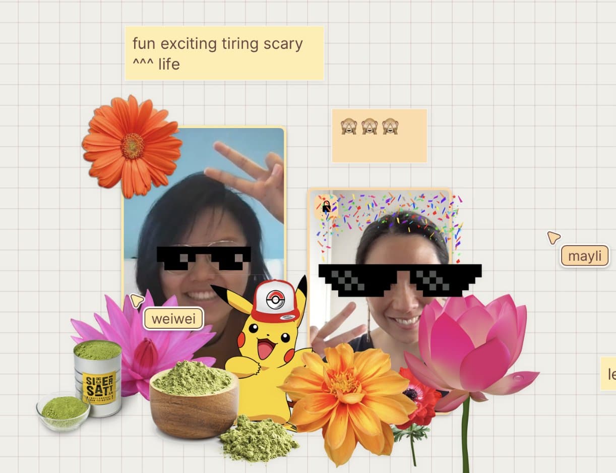 May-Li and Weiwei Hsu in MakeSpace. Image from May-Li Khoe.