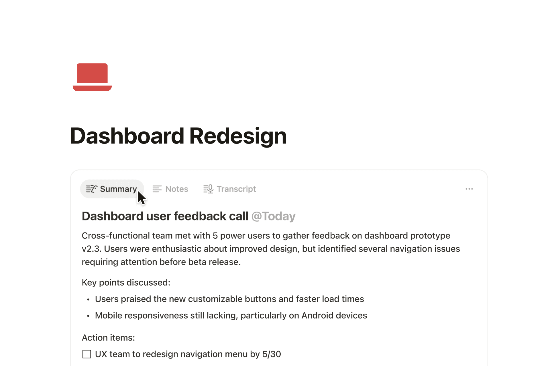 Acme Inc. Unternehmens-Wiki